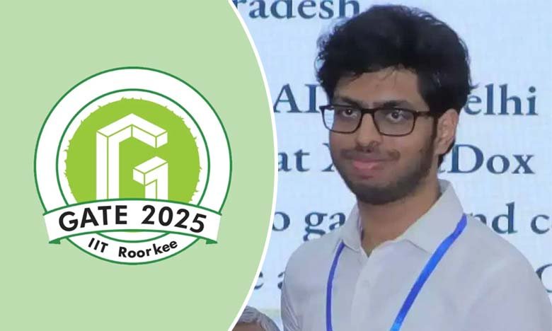 GATE 2025 Topper Nellore Boy Balances Job and Preparation to Secure First Rank