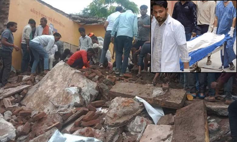 7 Children Dead 28 Injured After School Building Collapses in Rajasthans Jhalawar