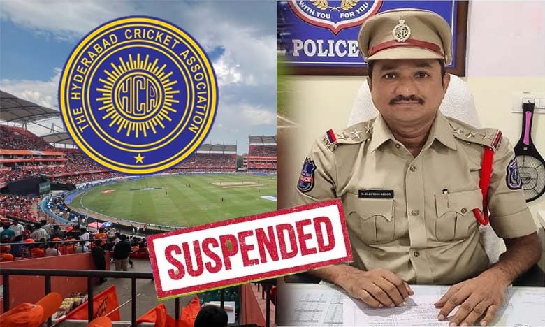 HCA Scam Uppal Circle Inspector Election Reddy Suspended