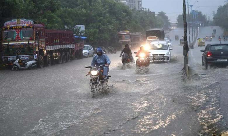 Hyderabad Heavy Rain in the City Step Out Only If Necessary