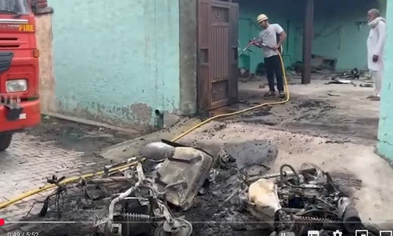 Muslim Families Attacked in Haryana Homes Burned Forced to Leave Village