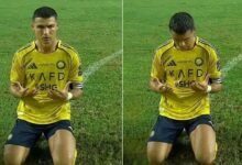 Cristiano Ronaldos Clip Praying Like Muslims Goes Viral (Video)