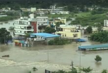 Heavy Rains Create Havoc in Kamareddy Floods Cars Swept Away