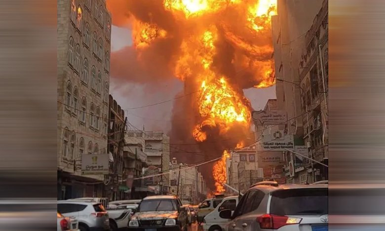 Israeli Airstrikes Hit Yemens Capital Fuel Station Targeted