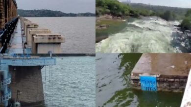 Osman Sagar and Himayat Sagar Gates Opened After Heavy Rain Hyderabad on Alert