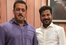 Salman Khan Meets Telangana CM Revanth Reddy at Mumbai Wedding Photo Goes Viral