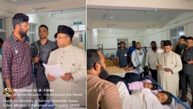 AIMIM MLA Mir Zulfiqar Ali Meets Victims of Chevella Bus Tragedy at Vikarabad Hospital