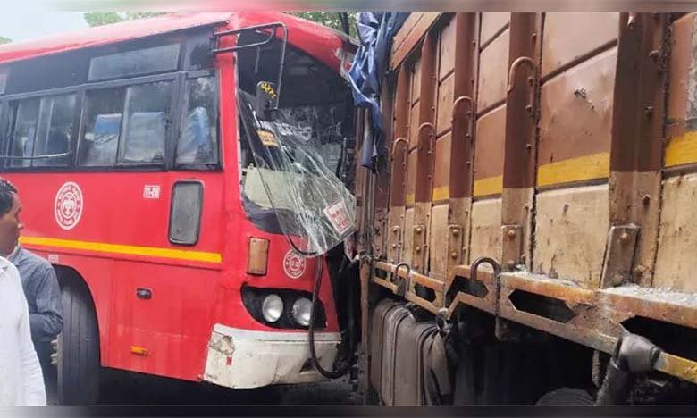 Another RTC Bus Accident Reported in Vikarabad District