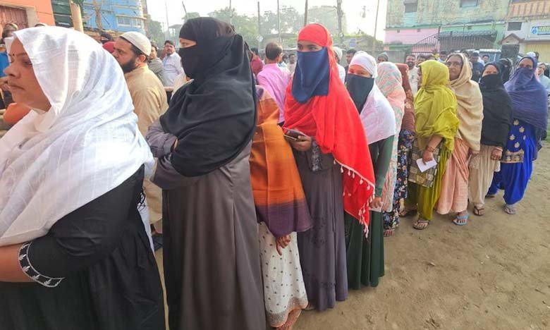 Bihar Election Phase 2 Voting Live 14.55 Voter Turnout Recorded Till 9 AM Polling Under Tight Security