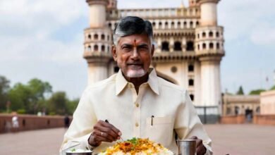 CM Chandrababu Naidu Claims Credit for Hyderabads Growth Says I Made Hyderabadi Biryani World Famous