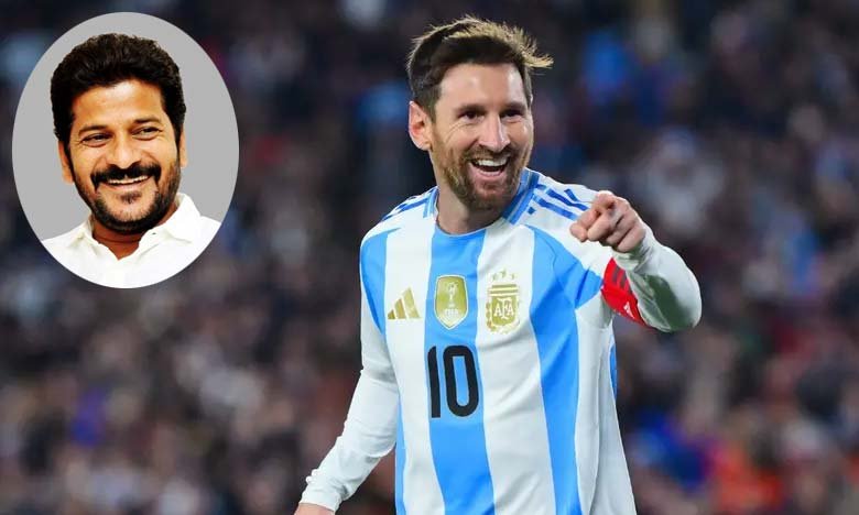 Football Legend Lionel Messi Announces Hyderabad Visit CM Revanth Reddy Responds