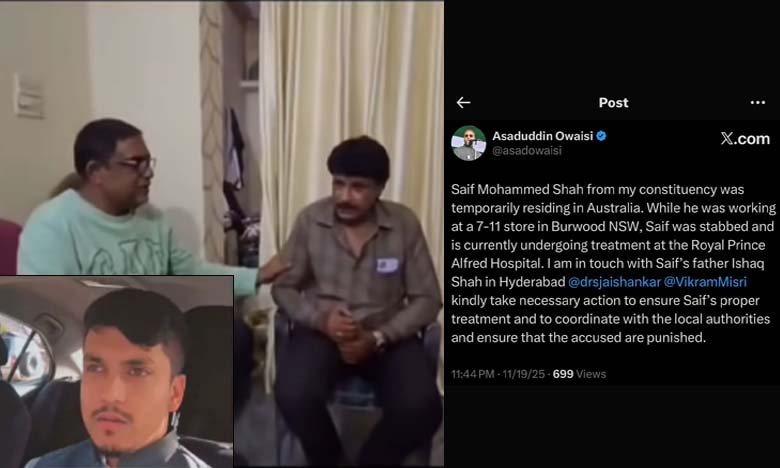 Hyderabadi Youth Stabbed in Australia