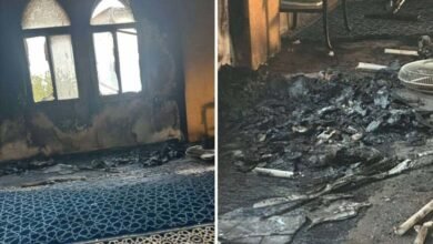 Israeli Settlers Burn Mosque in Occupied West Bank