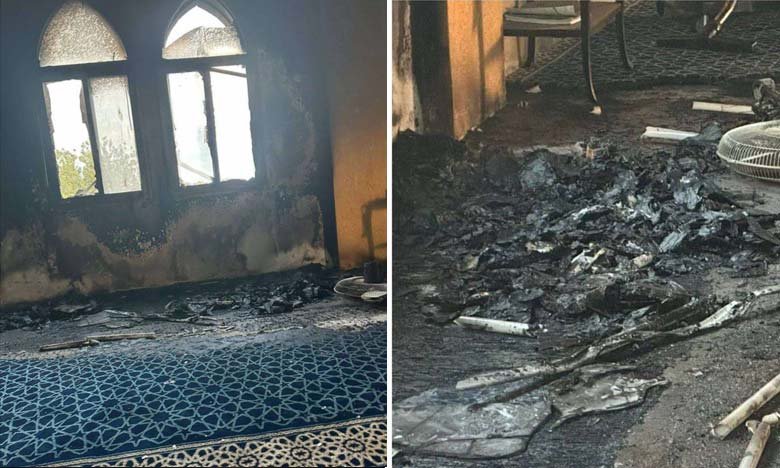 Israeli Settlers Burn Mosque in Occupied West Bank