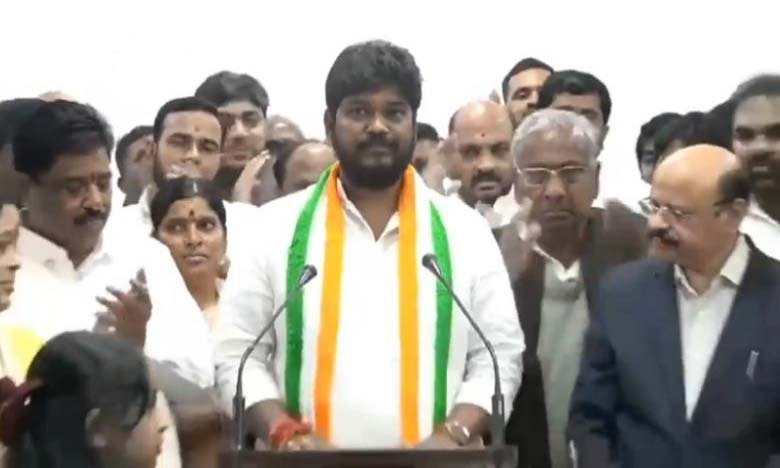 Naveen Kumar Takes Oath as MLA After Jubilee Hills By-Poll Victory