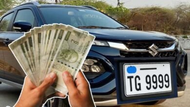Telangana Increases Fees for Fancy Vehicle Numbers 9999 Number Now Costs 1.5 Lakh