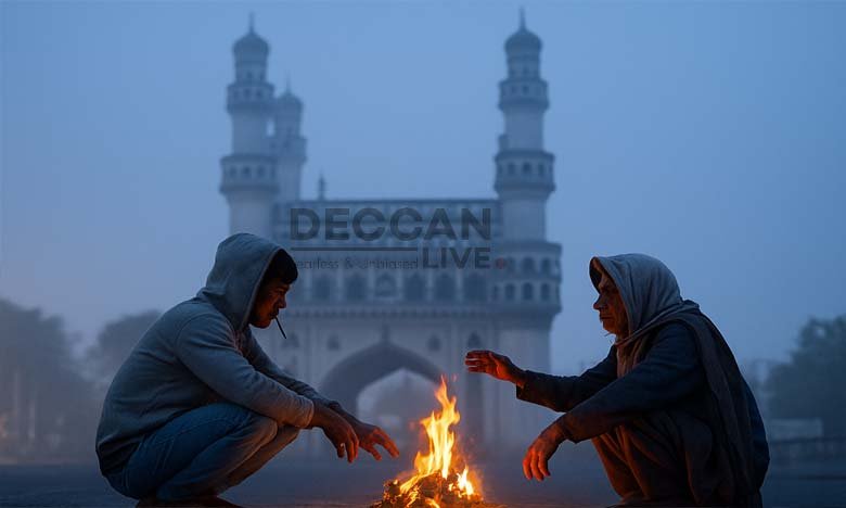 Telangana Weather Cold Wave Grips Telangana IMD Issues Orange Alert for Several Districts