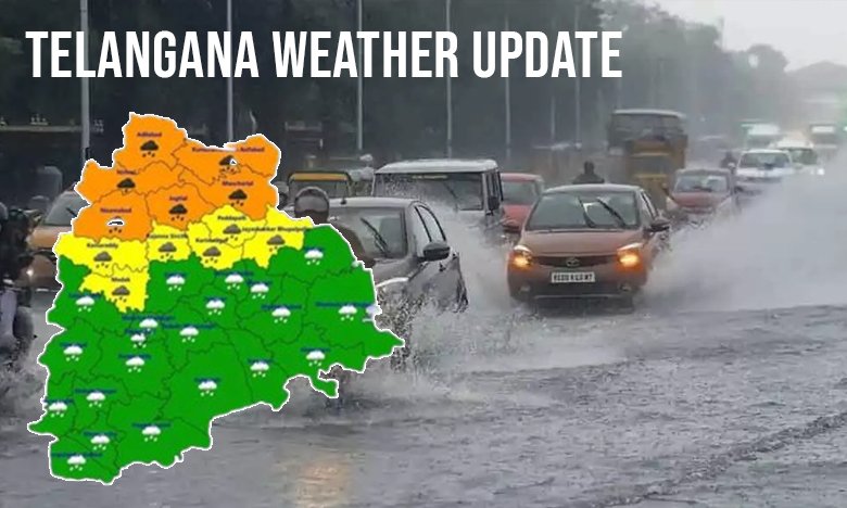 Telangana Weather Update Light to Moderate Rain Expected in Hyderabad Nizamabad and Other Districts