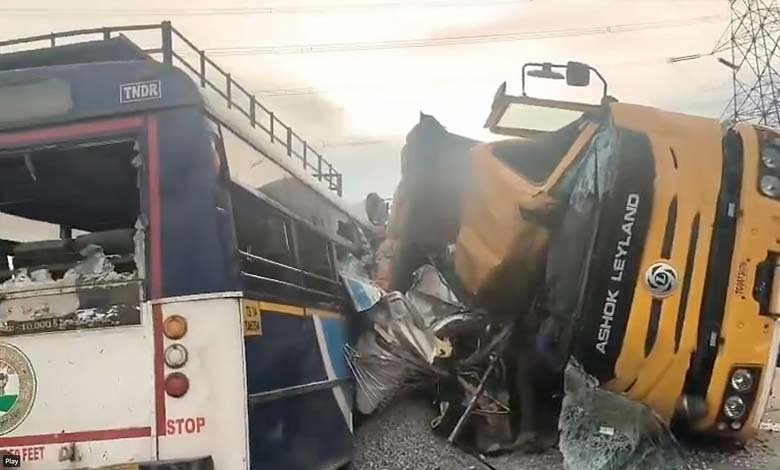 Big Twist in Chevella Bus Accident Case Tipper Owner Named Main Accused