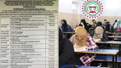 Telangana SSC Exams 2026 Class 10 Schedule Released Exams from March 14