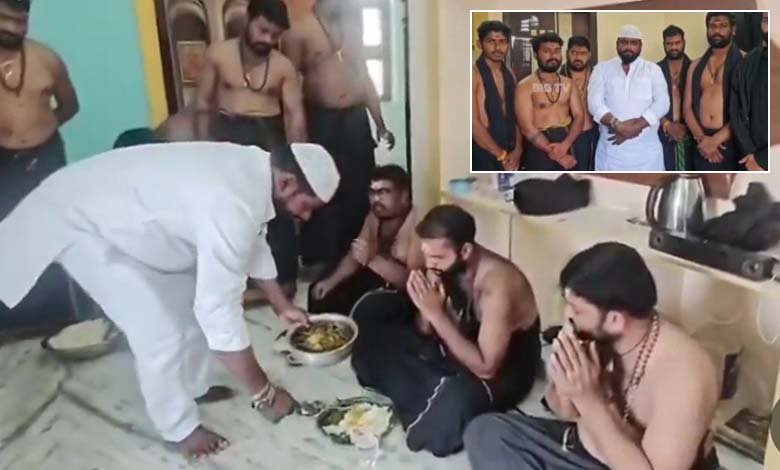 Telanganas Metpally Shows Religious Harmony as Muslim Man Hosts Ayyappa Devotees