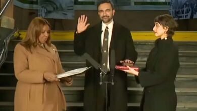 Zohran Mamdani Creates History Becomes New Yorks First Muslim Mayor After Taking Oath on the Quran