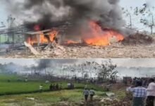 18 Workers Killed in Massive Explosion at Firecracker Factory in Kakinada Andhra Pradesh