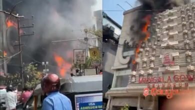 Massive Fire Breaks Out at Shopping Mall in Jubilee Hills Hyderabad No Casualties Reported