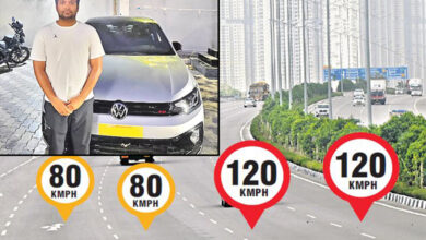 Car Seized for Speeding at 200 Kmph on Hyderabad ORR