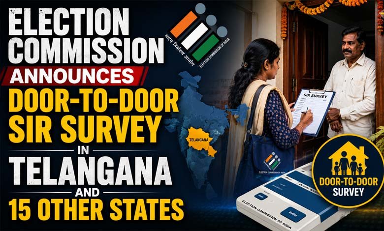 Election Commission Announces Voter List Revision Drive in Telangana and 15 Other States