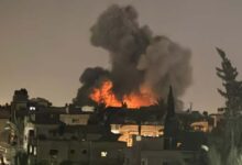 Israeli Airstrike on Gaza Kills Husband Wife and Child