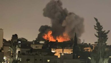 Israeli Airstrike on Gaza Kills Husband Wife and Child