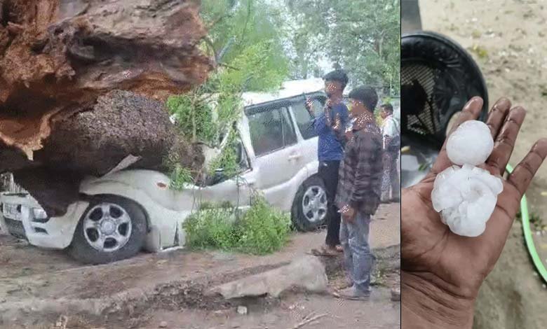 Storms and Heatwave Ravage North India 104 Dead in UP Rajasthan on Red Alert