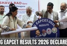 TG EAPCET 2026 Results Released, M Rushi Secures First Rank