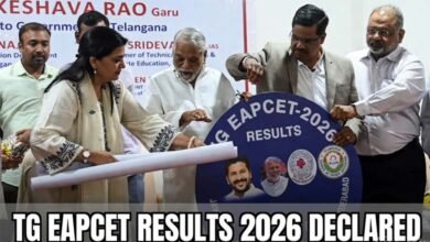 TG EAPCET 2026 Results Released, M Rushi Secures First Rank