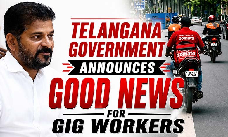 Telangana Government Announces Good News for Gig Workers
