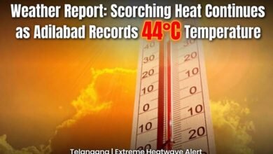 Weather Report Scorching Heat Continues as Adilabad Records 44C Temperature