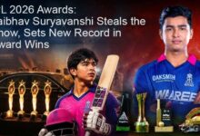 IPL 2026 Awards Vaibhav Suryavanshi Steals the Show Sets New Record in Award Wins